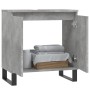 Betongrauer Badezimmerschrank aus Holzwerkstoff, 58 x 33 x 60 cm von vidaXL, Badezimmerwaschtische - Ref: Foro24-831592, Prei...