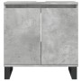 Concrete gray engineered wood bathroom cabinet 58x33x60 cm by vidaXL, bathroom vanities - Ref: Foro24-831592, Price: 53,53 €,...