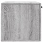 Sonoma gray engineered wood wall cabinet 60x36.5x35 cm by vidaXL, Lockers and storage cabinets - Ref: Foro24-830018, Price: 3...