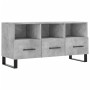 Concrete gray engineered wood TV cabinet 102x36x50 cm by vidaXL, TV Furniture - Ref: Foro24-829064, Price: 79,12 €, Discount: %