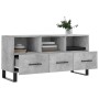 Concrete gray engineered wood TV cabinet 102x36x50 cm by vidaXL, TV Furniture - Ref: Foro24-829064, Price: 79,12 €, Discount: %