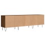 Mueble de TV madera contrachapada roble marrón 150x30x44,5 cm de vidaXL, Muebles TV - Ref: Foro24-831283, Precio: 89,38 €, De...