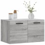 Sonoma Wandschrank aus grauem Holzwerkstoff 60x36,5x35 cm von vidaXL, Schließfächer und Lagerschränke - Ref: Foro24-830034, P...