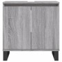 Engineered wood Sonoma gray bathroom cabinet 58x33x60 cm by vidaXL, bathroom vanities - Ref: Foro24-831594, Price: 51,92 €, D...