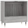 Sonoma gray engineered wood bathroom cabinet 58x33x60 cm by vidaXL, bathroom vanities - Ref: Foro24-831578, Price: 50,03 €, D...