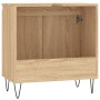 Sonoma oak engineered wood bathroom cabinet 58x33x60 cm by vidaXL, bathroom vanities - Ref: Foro24-831583, Price: 54,86 €, Di...