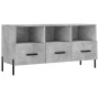 Concrete gray engineered wood TV cabinet 102x36x50 cm by vidaXL, TV Furniture - Ref: Foro24-829048, Price: 60,99 €, Discount: %