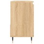 Armario de baño madera contrachapada roble Sonoma 65x33x60 cm de vidaXL, Tocadores de baño - Ref: Foro24-831599, Precio: 69,7...