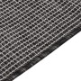 Alfombra de exterior de tejido plano gris 140x200 cm de vidaXL, Alfombras - Ref: Foro24-340776, Precio: 58,99 €, Descuento: %