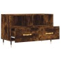 Smoked oak plywood TV cabinet 80x36x50 cm by vidaXL, TV Furniture - Ref: Foro24-828953, Price: 45,08 €, Discount: %