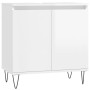 Engineered wood high gloss white bathroom cabinet 58x33x60 cm by vidaXL, bathroom vanities - Ref: Foro24-831582, Price: 56,87...