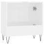 Armario de baño madera de ingeniería blanco brillo 58x33x60 cm de vidaXL, Tocadores de baño - Ref: Foro24-831582, Precio: 56,...