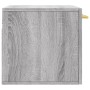 Armario de pared madera de ingeniería gris Sonoma 60x36,5x35 cm de vidaXL, Taquillas y armarios de almacenamiento - Ref: Foro...