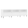 White plywood TV cabinet 150x30x44.5 cm by vidaXL, TV Furniture - Ref: Foro24-831260, Price: 85,39 €, Discount: %