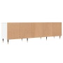 White plywood TV cabinet 150x30x44.5 cm by vidaXL, TV Furniture - Ref: Foro24-831260, Price: 85,39 €, Discount: %