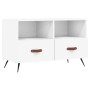 Mueble para TV madera contrachapada blanco 80x36x50 cm de vidaXL, Muebles TV - Ref: Foro24-828940, Precio: 45,05 €, Descuento: %