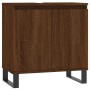 Armario de baño madera de ingeniería marrón roble 58x33x60 cm de vidaXL, Tocadores de baño - Ref: Foro24-831595, Precio: 51,9...