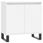 White engineered wood bathroom cabinet 58x33x60 cm by vidaXL, bathroom vanities - Ref: Foro24-831588, Price: 51,92 €, Discoun...