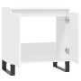 White engineered wood bathroom cabinet 58x33x60 cm by vidaXL, bathroom vanities - Ref: Foro24-831588, Price: 51,92 €, Discoun...