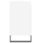 White engineered wood bathroom cabinet 58x33x60 cm by vidaXL, bathroom vanities - Ref: Foro24-831588, Price: 51,92 €, Discoun...