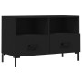 Mueble para TV madera contrachapada negro 80x36x50 cm de vidaXL, Muebles TV - Ref: Foro24-828973, Precio: 67,81 €, Descuento: %