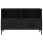 Mueble para TV madera contrachapada negro 80x36x50 cm de vidaXL, Muebles TV - Ref: Foro24-828973, Precio: 67,81 €, Descuento: %