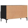 Mueble para TV madera contrachapada negro 80x36x50 cm de vidaXL, Muebles TV - Ref: Foro24-828973, Precio: 67,81 €, Descuento: %