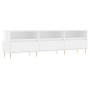 Hochglanzweißer TV-Schrank aus Sperrholz, 150 x 30 x 44,5 cm von vidaXL, TV-Möbel - Ref: Foro24-831270, Preis: 108,94 €, Raba...