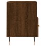 Oak brown engineered wood TV cabinet 102x36x50 cm by vidaXL, TV Furniture - Ref: Foro24-829019, Price: 76,88 €, Discount: %