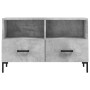 TV stand made of gray concrete plywood, measuring 80x36x50 cm. by vidaXL, TV Furniture - Ref: Foro24-828976, Price: 64,71 €, ...