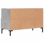 TV stand made of gray concrete plywood, measuring 80x36x50 cm. by vidaXL, TV Furniture - Ref: Foro24-828976, Price: 64,71 €, ...