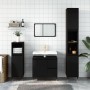 Black plywood bathroom cabinet 65x33x60 cm by vidaXL, bathroom vanities - Ref: Foro24-831597, Price: 61,09 €, Discount: %