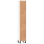 Armario de baño madera contrachapada blanco 30x30x190 cm de vidaXL, Tocadores de baño - Ref: Foro24-831540, Precio: 88,56 €, ...