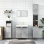 Concrete gray engineered wood bathroom cabinet 58x33x60 cm by vidaXL, bathroom vanities - Ref: Foro24-831576, Price: 52,14 €,...