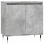 Concrete gray engineered wood bathroom cabinet 58x33x60 cm by vidaXL, bathroom vanities - Ref: Foro24-831576, Price: 52,14 €,...