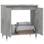 Concrete gray engineered wood bathroom cabinet 58x33x60 cm by vidaXL, bathroom vanities - Ref: Foro24-831576, Price: 52,14 €,...