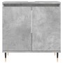 Concrete gray engineered wood bathroom cabinet 58x33x60 cm by vidaXL, bathroom vanities - Ref: Foro24-831576, Price: 52,14 €,...