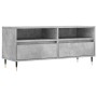 Concrete gray plywood TV cabinet 100x34.5x44.5cm by vidaXL, TV Furniture - Ref: Foro24-831232, Price: 58,37 €, Discount: %