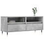 Concrete gray plywood TV cabinet 100x34.5x44.5cm by vidaXL, TV Furniture - Ref: Foro24-831232, Price: 58,37 €, Discount: %