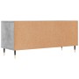 Concrete gray plywood TV cabinet 100x34.5x44.5cm by vidaXL, TV Furniture - Ref: Foro24-831232, Price: 58,37 €, Discount: %