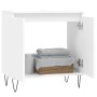 Armario de baño madera de ingeniería blanco 58x33x60 cm de vidaXL, Tocadores de baño - Ref: Foro24-831580, Precio: 51,62 €, D...