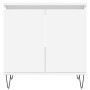 Armario de baño madera de ingeniería blanco 58x33x60 cm de vidaXL, Tocadores de baño - Ref: Foro24-831580, Precio: 51,62 €, D...