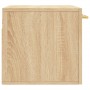 Armario de pared madera ingeniería roble Sonoma 60x36,5x35 cm de vidaXL, Taquillas y armarios de almacenamiento - Ref: Foro24...