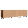 Smoked oak plywood TV cabinet 150x30x44.5 cm by vidaXL, TV Furniture - Ref: Foro24-831305, Price: 92,70 €, Discount: %