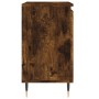 Armario de baño madera de ingeniería roble ahumado 58x33x60 cm de vidaXL, Tocadores de baño - Ref: Foro24-831577, Precio: 54,...