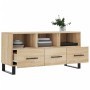 TV stand made of engineered wood in Sonoma oak, 102x36x50 cm. by vidaXL, TV Furniture - Ref: Foro24-829063, Price: 80,01 €, D...