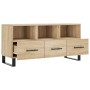 TV stand made of engineered wood in Sonoma oak, 102x36x50 cm. by vidaXL, TV Furniture - Ref: Foro24-829063, Price: 80,01 €, D...