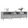 Mueble de TV madera contrachapada gris hormigón 150x30x44,5 cm de vidaXL, Muebles TV - Ref: Foro24-831264, Precio: 88,31 €, D...