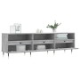 Mueble de TV madera contrachapada gris hormigón 150x30x44,5 cm de vidaXL, Muebles TV - Ref: Foro24-831264, Precio: 88,31 €, D...