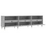 Mueble de TV madera contrachapada gris hormigón 150x30x44,5 cm de vidaXL, Muebles TV - Ref: Foro24-831264, Precio: 88,31 €, D...